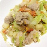 鶏肉とたっぷり野菜のココナッツミルク炒め